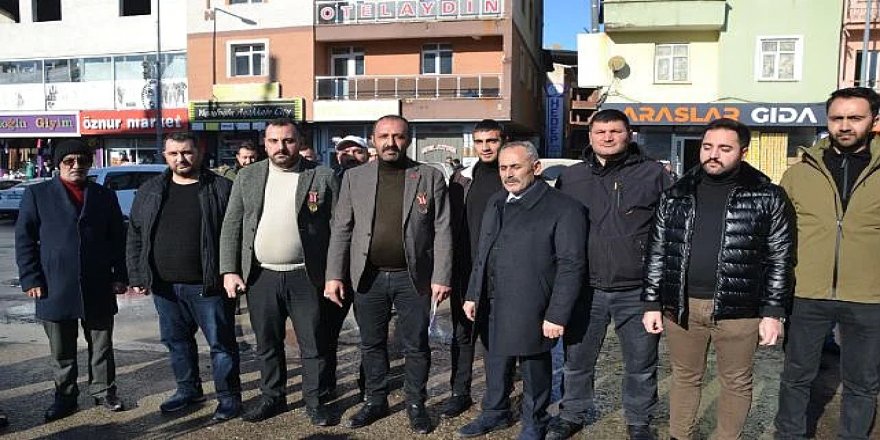 Erzurum'da gaziler ve şehit ailelerinden DEM Partiye tepki