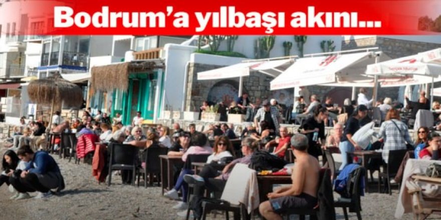 Bodrum'a yılbaşı akını... Oturacak yer kalmadı