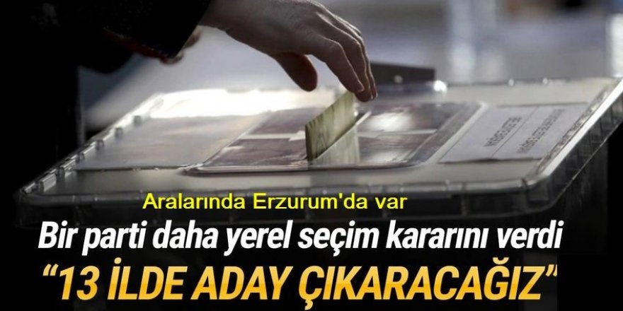 Türkiye İşçi Partisi 13 ilde aday çıkaracak: Erzurum'da var