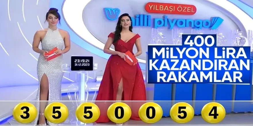 Milli Piyango yılbaşı özel çekilişinde kazandıran numaralar