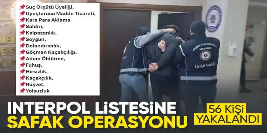 11 ilde 'KAFES-28' operasyonu: 56 gözaltı