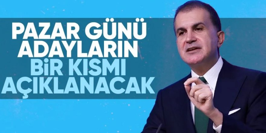 AK Parti'de belediye başkan adayları 7 ve 15 Ocak'ta açıklanacak