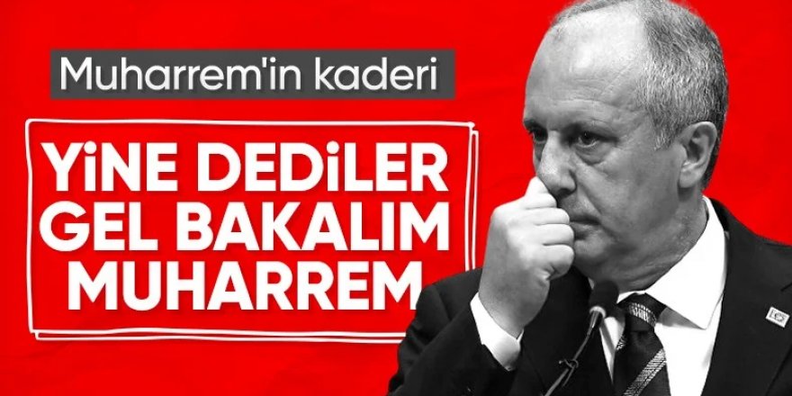 Muharrem İnce-Özgür Özel görüşmesi başladı!