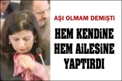 Çubukçu ailece aşı oldu