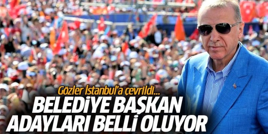 AK Parti'nin İstanbul adayı belli oluyor: Erzurum'da yarın açıklanıyor