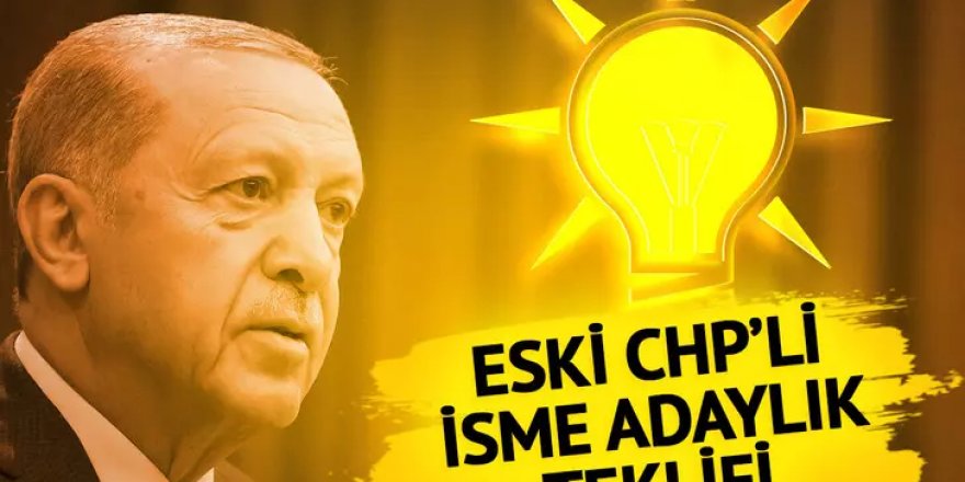 Erdoğan'dan eski CHP'li isme başkan adaylığı teklifi: İsmail Saymaz ili de duyurdu