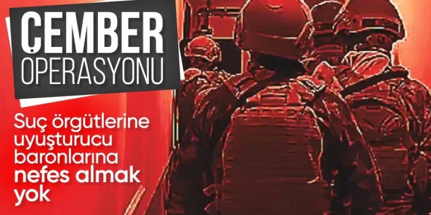 Erzurum ve 80 ilde "Çember-10 Operasyonları": 4 bin 853 firari yakalandı