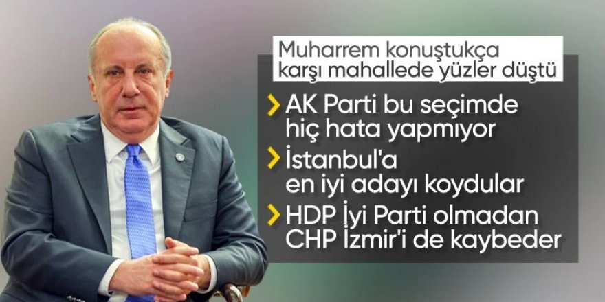 İnce'den çok konuşulacak iddia: İYİ Parti iyi kaybettirecek!