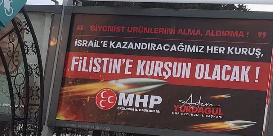 Erzurum'da MHP'den boykot çağrısı