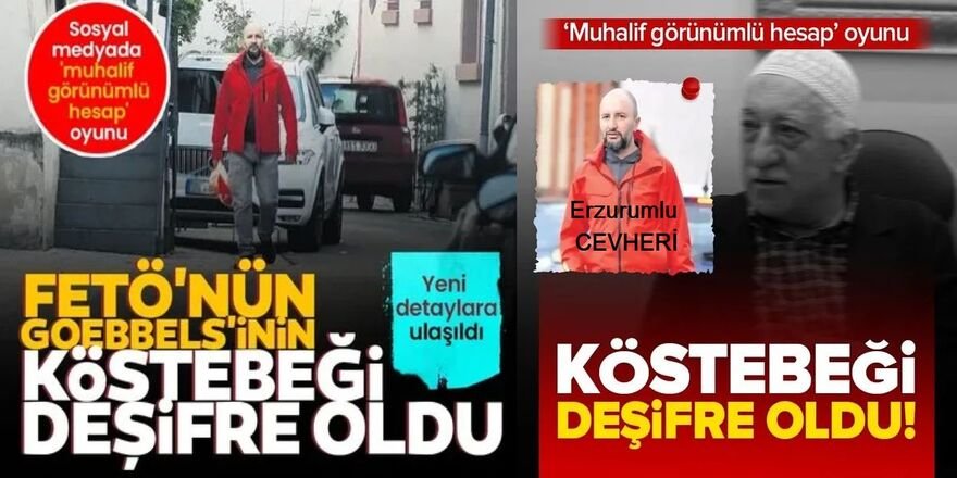 Erzurumlu Cevheri yiniden gündemde: Sosyal medyada 'muhalif görünümlü hesap' oyunu!
