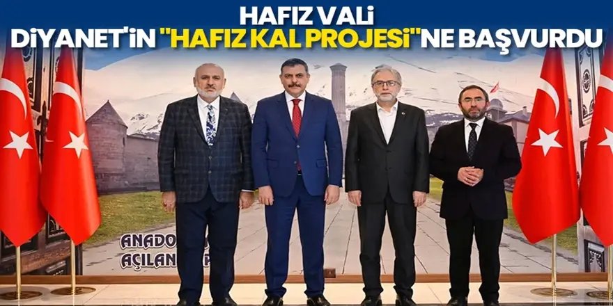 Erzurum'un Hafız Valisi yarışmaya katılıyor!