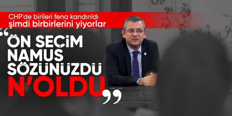 CHP'de ön seçim krizi yeniden başladı