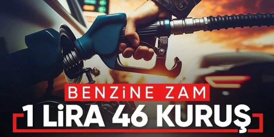 Benzine zam yolda: Gece yarısından itibaren...