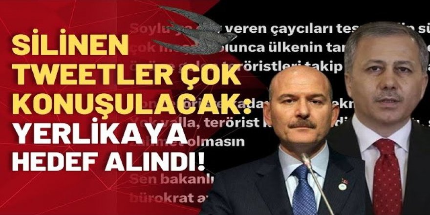 Çok konuşulacak 'Süleyman Soylu' iddiası: 'Ali Yerlikaya'nın aleyhinde kampanya yürütüldü'