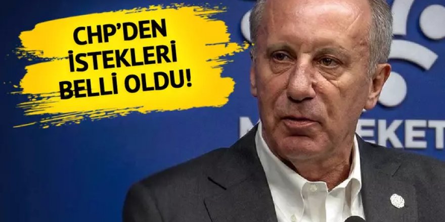 CHP'den Muharrem İnce'ye aynı sertlikte yanıt!