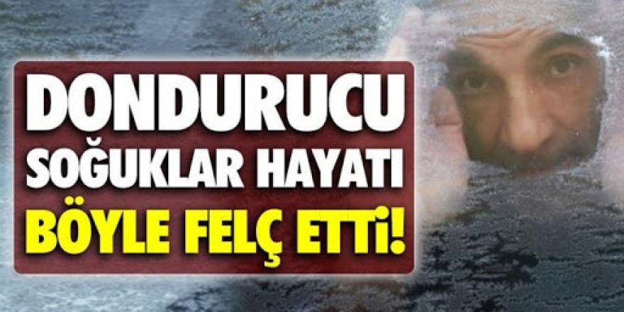 Çıldır ilçesi eksi 32 dereceyi gördü