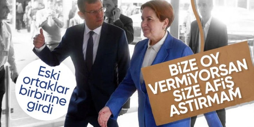 CHP'den İyi Parti'ye veto: 3 büyükşehirde afişlere izin verilmedi