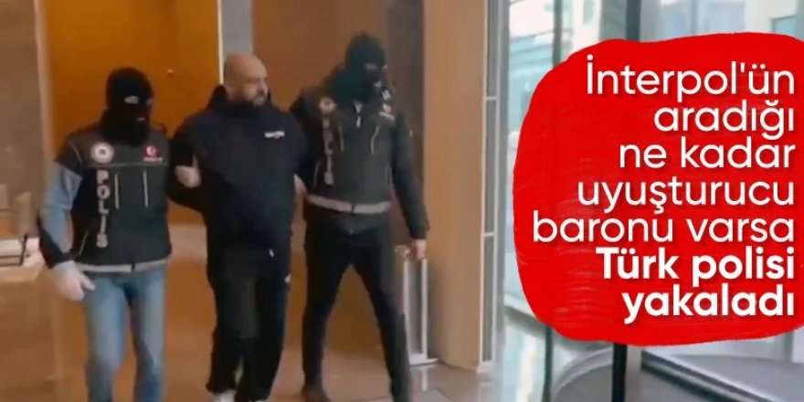 Kırmızı bültenle aranan uyuşturucu kartelinin elebaşı yakalandı