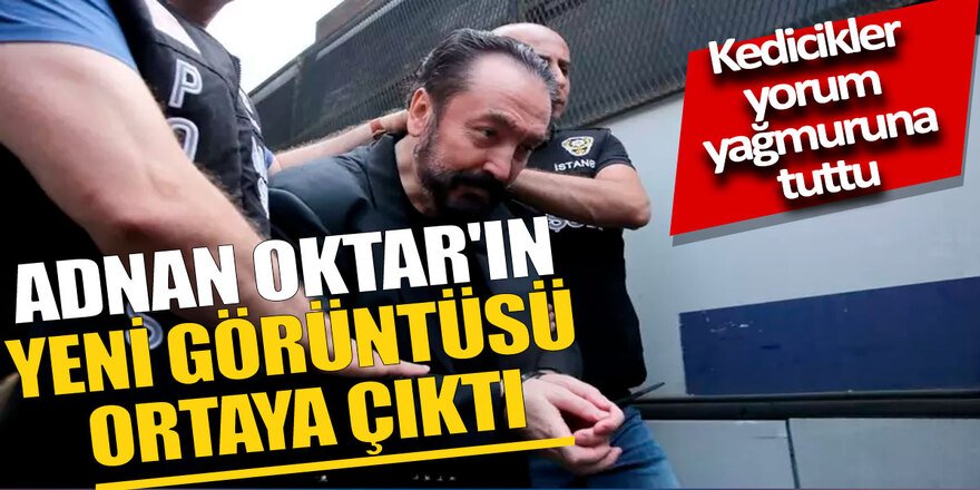 Erzurum'da Cezaevindeki Adnan Oktar'ın yeni görüntüsü! Yorum Yağdı