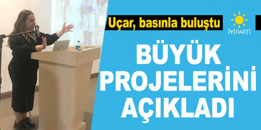 İYİ Parti Büyükşehir Belediye Başkan adayı Canan Uçar, Çılgın projem adil bir yönetim!