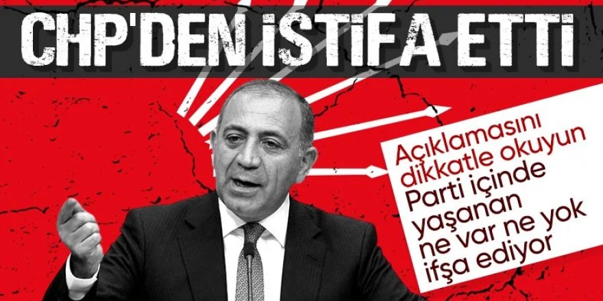 Gürsel Tekin CHP'den istifa etti