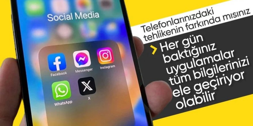 Popüler uygulamalar hakkınızdaki her şeyi topluyor