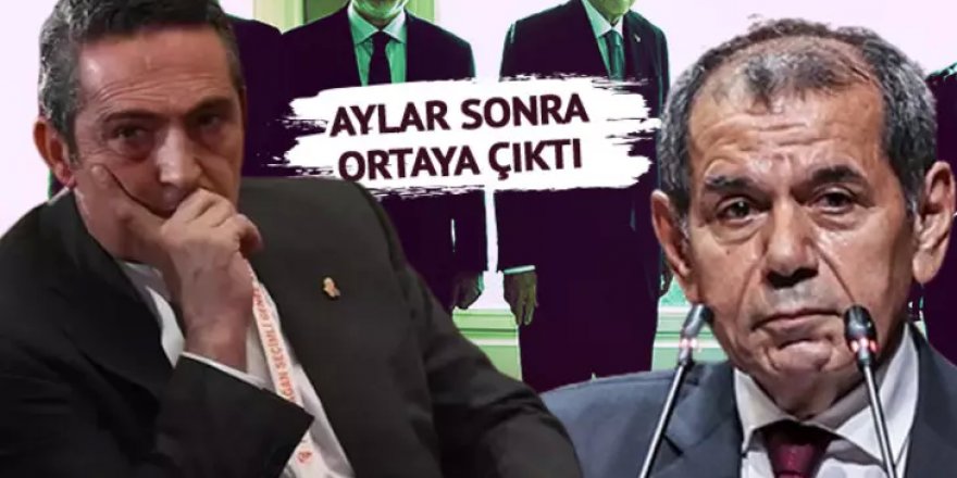 Süper Kupa krizinde Ali Koç ve Dursun Özbek'e gelen telefon!