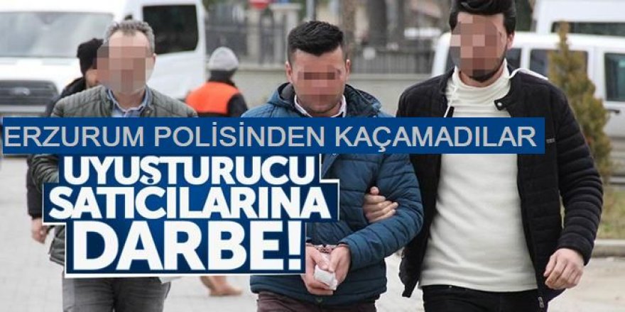 Erzurum polisinden sokak satıcılarına darbe