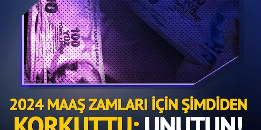 1 Nisan sonrası için korkuttu!