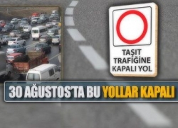 Trafige çıkacaklar dikkat!