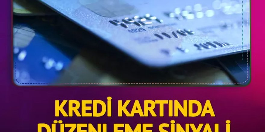 Kredi kartlarıyla ilgili yeni plan