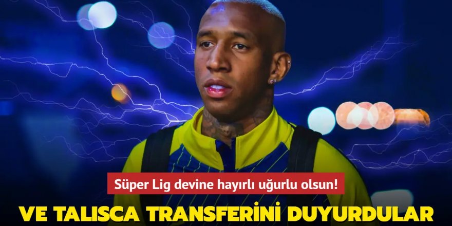 Ve Anderson Talisca transferini resmen duyurdular!