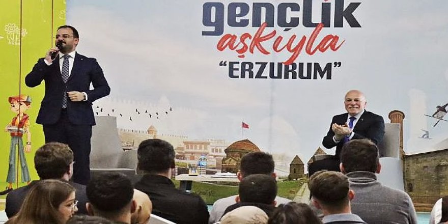 "Gençlik Aşkıyla Erzurum" programında buluştular