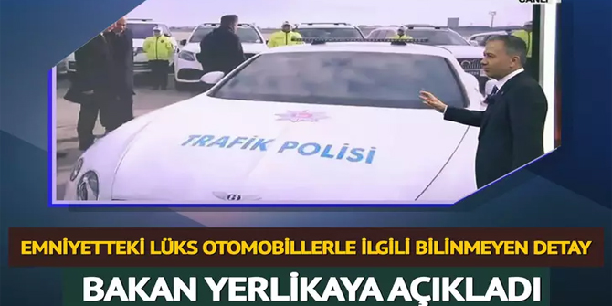 Emniyetteki lüks otomobiller gündemden düşmüyor!