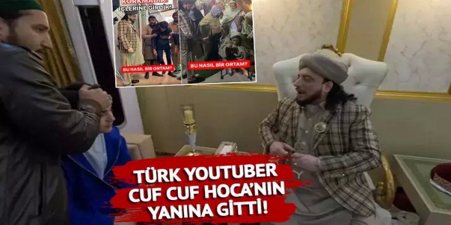 Türk YouTuber 'Cuf Cuf Hoca' tarikatının içine girdi!