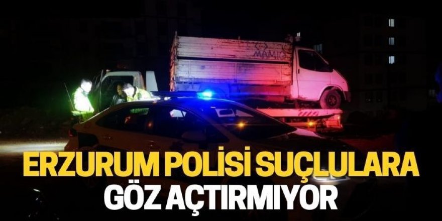 Erzurum polisi zehir tacirlerine göz açtırmıyor: 4 zanlı tutuklandı