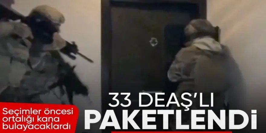 “BOZDOĞAN-11” Operasyonlarında 33 Şüpheli Yakalandı!