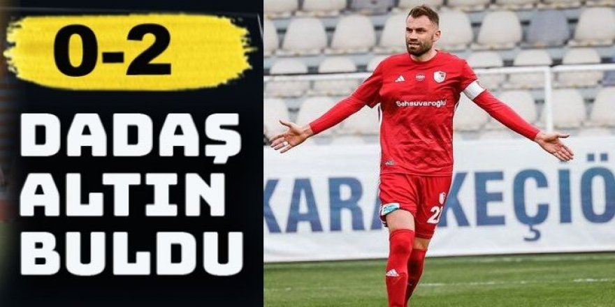 Dadaş başkentte altın buldu: 3 puanla dönüyorlar