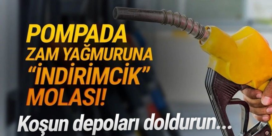 Motorine indirim geldi