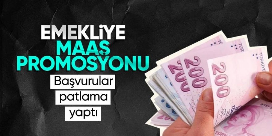 Emekliye promosyon ödemeleri yarın başlıyor