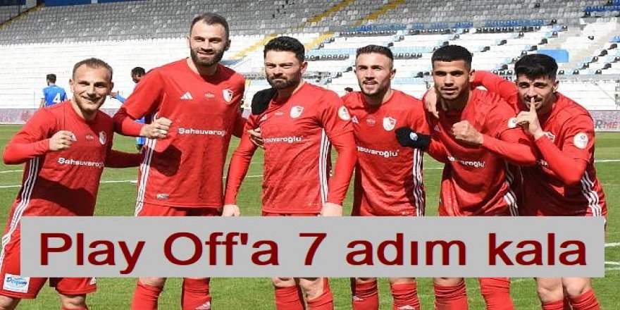 Erzurumspor FK, Play Off'a 7 adım kala