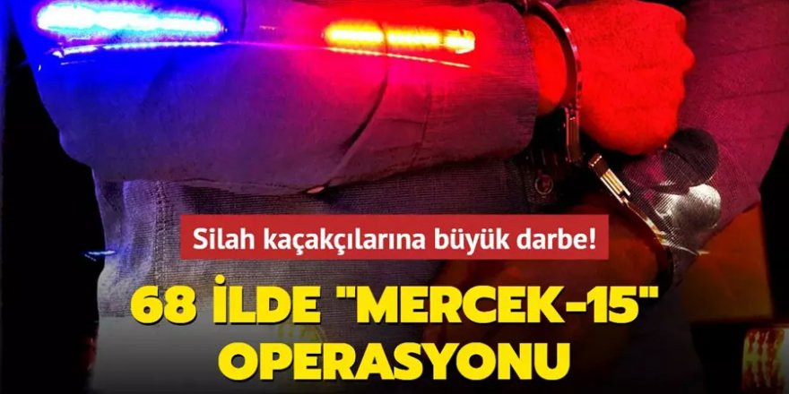 Erzurum 67 ilde “MERCEK-15” Operasyonlarında 878 Şüpheli Hakkında İşlem Yapıldı