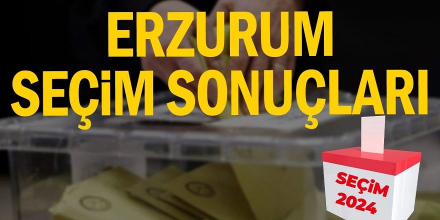 Erzurum'da AK Parti kan kaybetti, muhalefetin sesi yükseldi!