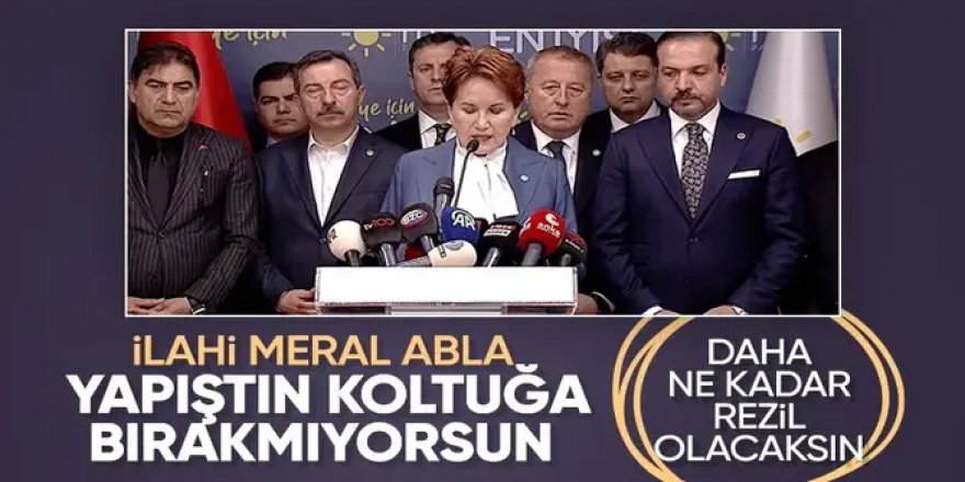 Meral Akşener: Olağanüstü kongreyi toplayacağız