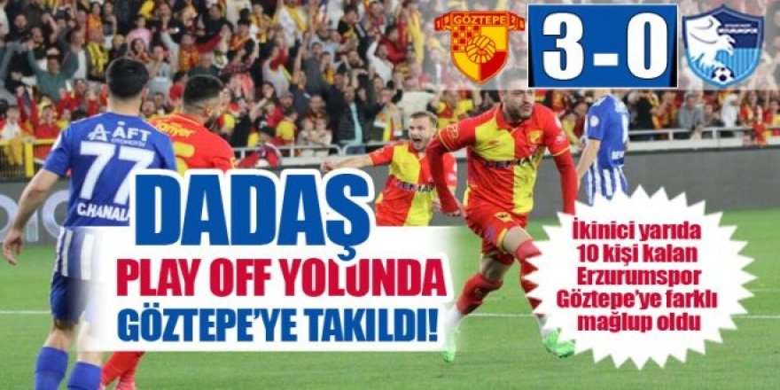 Erzurumspor FK, Göztepe'ye takıldı