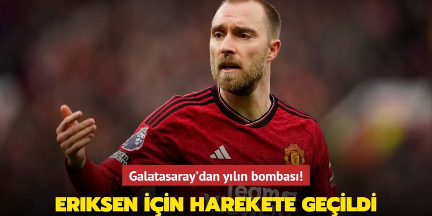 Galatasaray'dan yılın bombası! Christian Eriksen için harekete geçildi