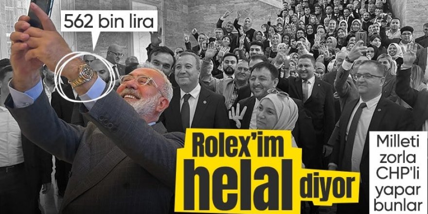 AK Partili Yenişehirlioğlu'ndan 'Rolex' açıklaması