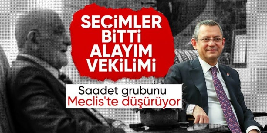 CHP'nin Saadet Partisi'ne gönderdiği milletvekili geri dönüyor