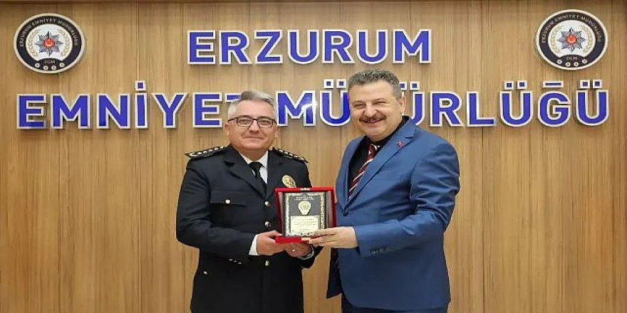 Erzurum Emniyetinde terfi