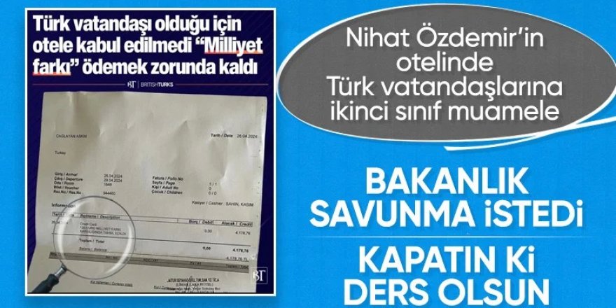 Kültür ve Turizm Bakanlığı'ndan 'milliyet farkı' ücretine ilişkin açıklama